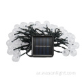 30 LED 21ft Solar Roofrack String Light Outdoor Fairy Light Globe Crystal Ball Flighting For Garden Yard Home Party